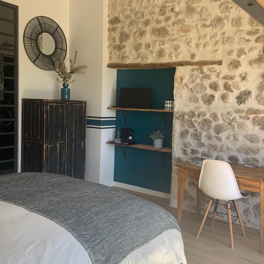 La Bergerie De Cigalon Bed & Breakfast Mouries Ngoại thất bức ảnh